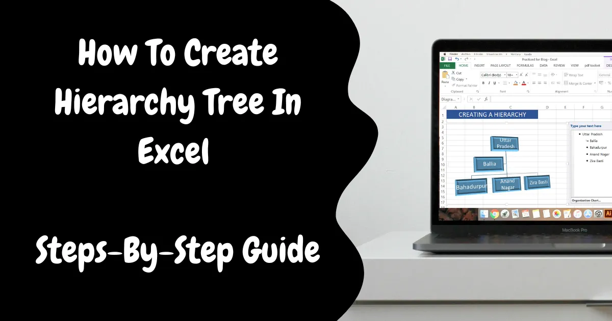 How To Create Hierarchy Tree In Excel